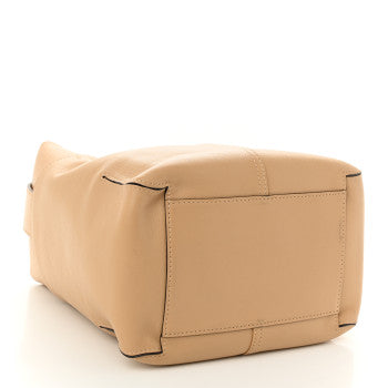 DELVAUX GRAINED CALFSKIN MINI SO COOL SATCHEL IN LATTE