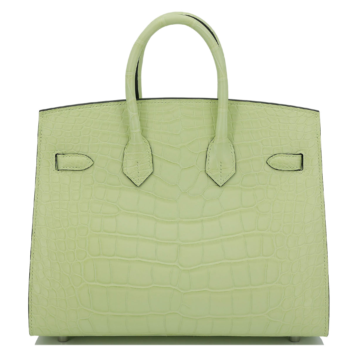 HERMÈS ALLIGATOR BIRKIN 25 IN JAUNE BOURGEON