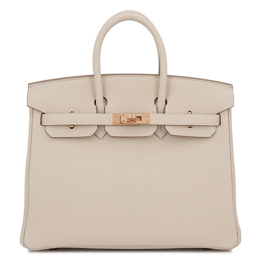 HERMÈS BIRKIN 25 IN CRAIE