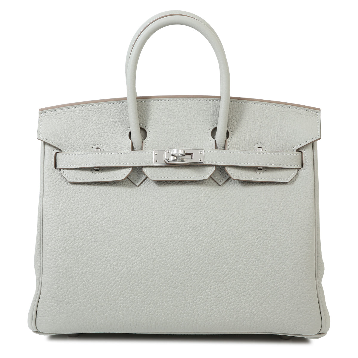 HERMÈS BIRKIN 25 HANDBAG IN PEARL GRAY