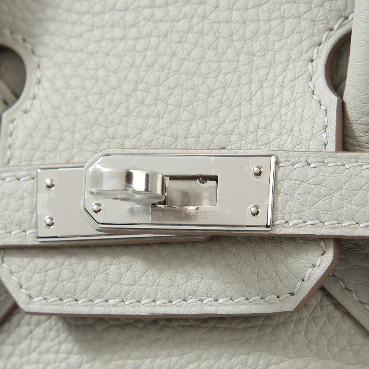 HERMÈS BIRKIN 25 HANDBAG IN PEARL GRAY