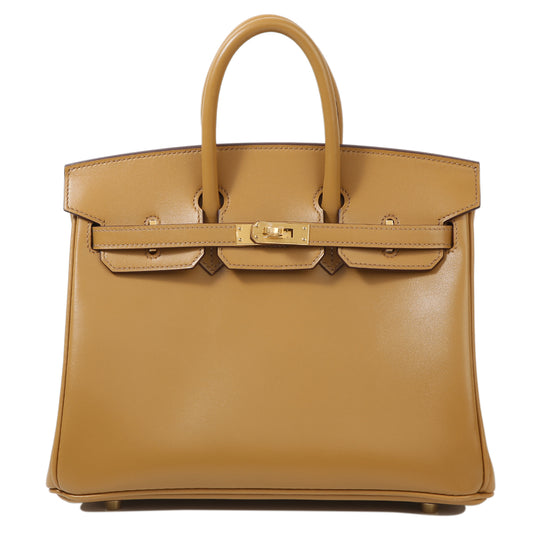 HERMÈS BIRKIN 25 HANDBAG IN POUSSIERE