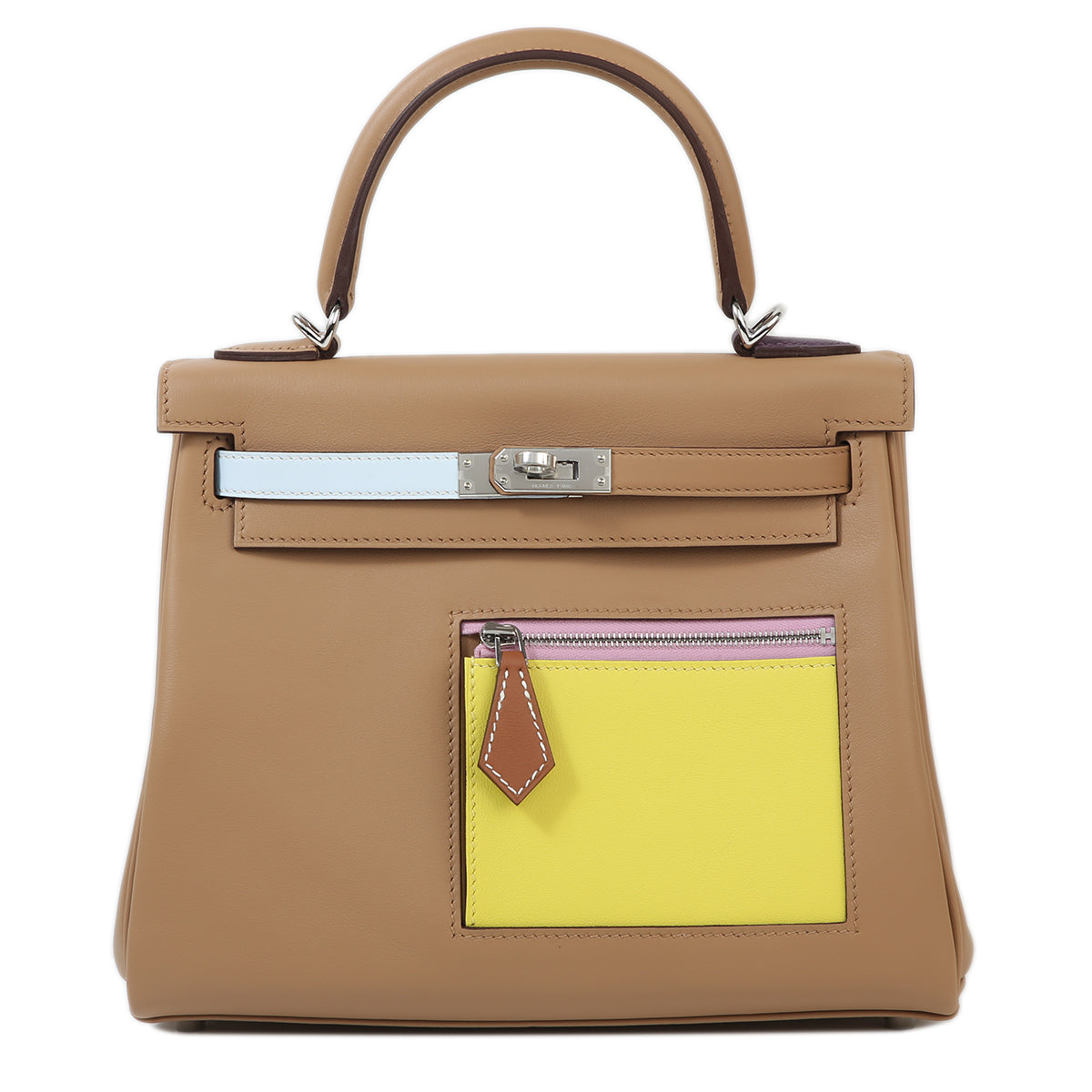 HERMÈS KELLY MULTICOLORED 25 HANDBAG