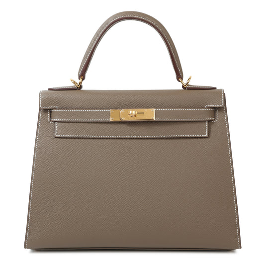 HERMÈS KELLY 28 SELLIER BAG ETOUPE