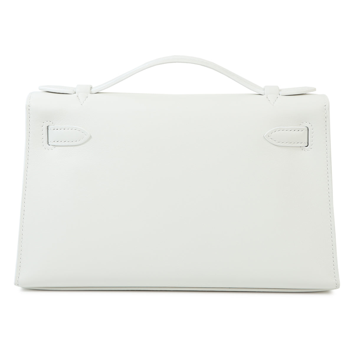 HERMÈS KELLY POCHETTE CLUTCH SNOW WHITE