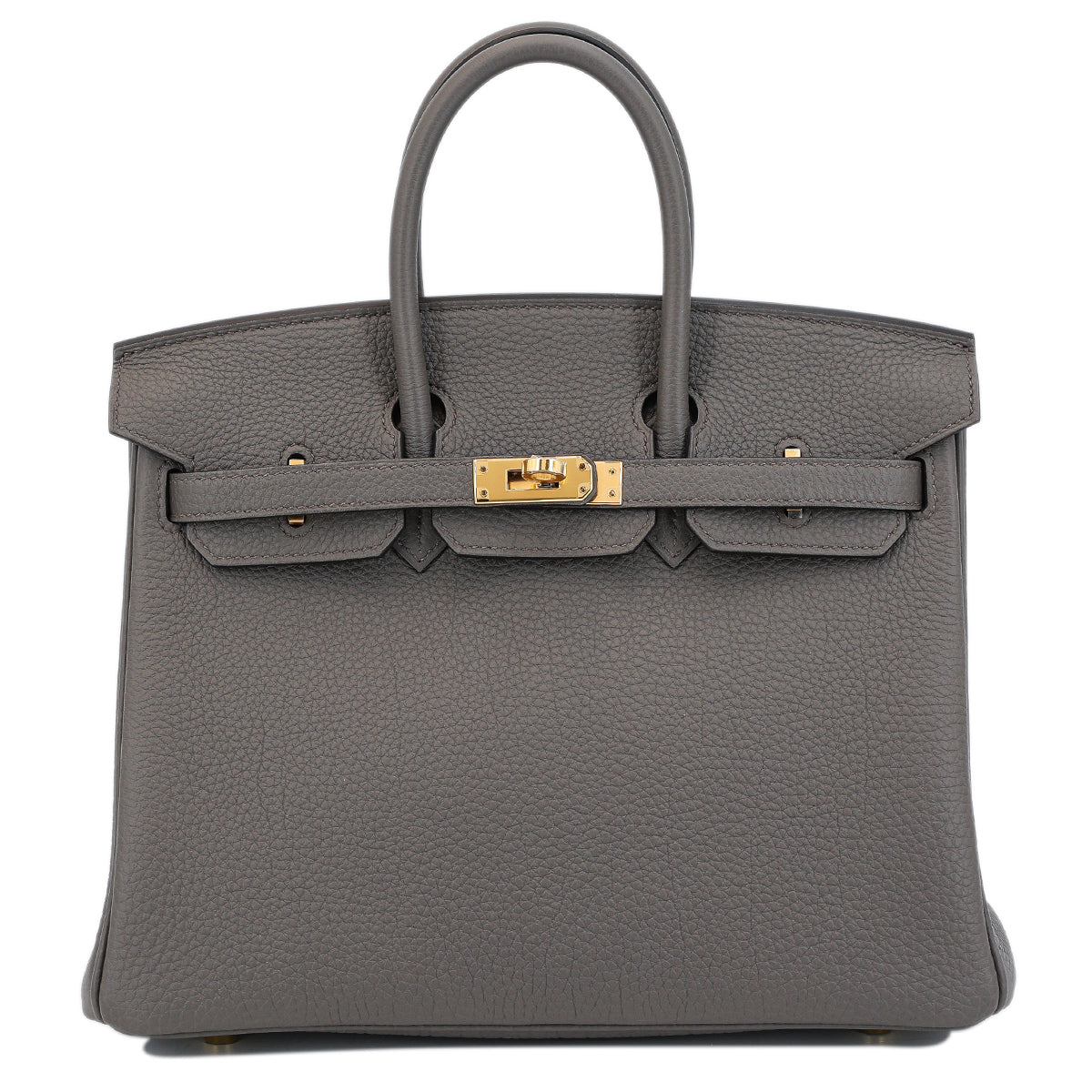 HERMÈS BIRKIN 25 HANDBAG IN ETAIN