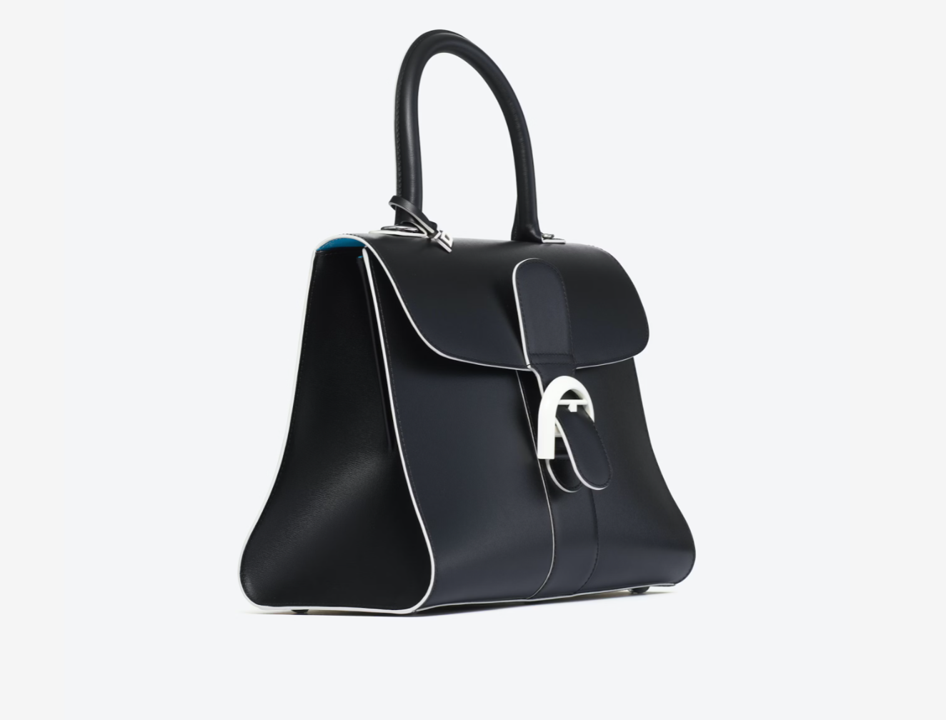 DELVAUX BOX CALF MM LINING CLOUDS BAG